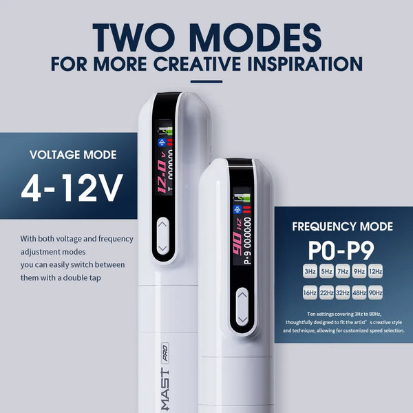 🔥$100 OFF! Special Edition Mast Y22 Pro Wireless PMU & Tattoo Machine