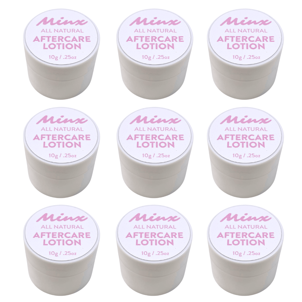 40% OFF! Minx All Natural PMU Aftercare Lotion - Set of 9