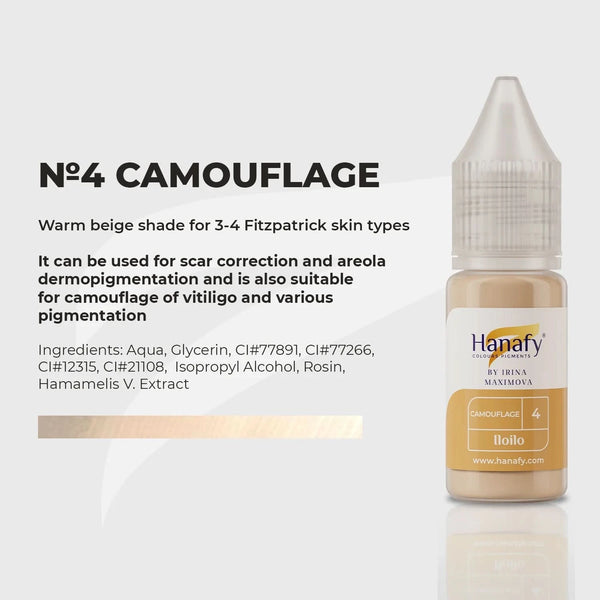 10ml Hanafy Camouflage Pigments - N4 Iloilo