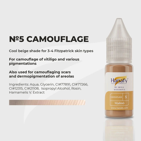 10ml Hanafy Camouflage Pigments - N5 Malmo