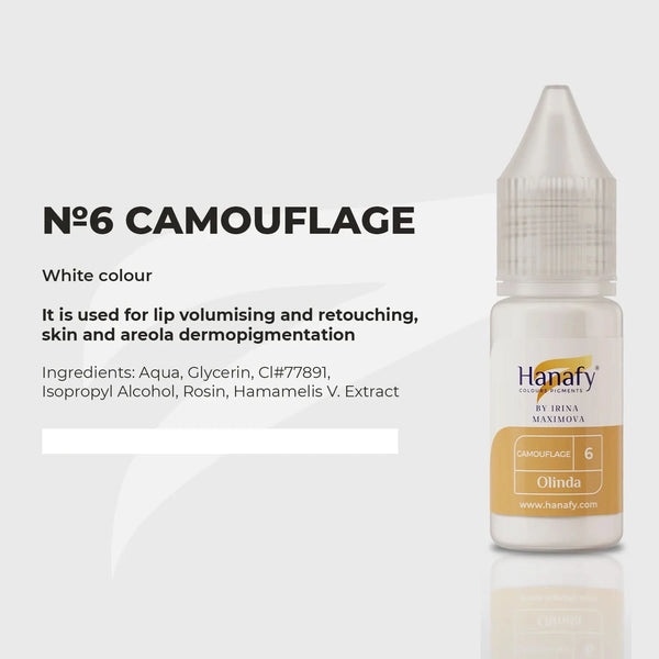 10ml Hanafy Camouflage Pigments - N6 Olinda