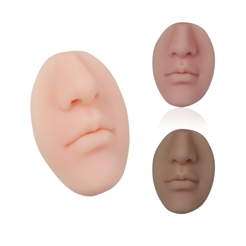 Lip Blush, Freckles & Piercing Practice Skins - Nose and Lip