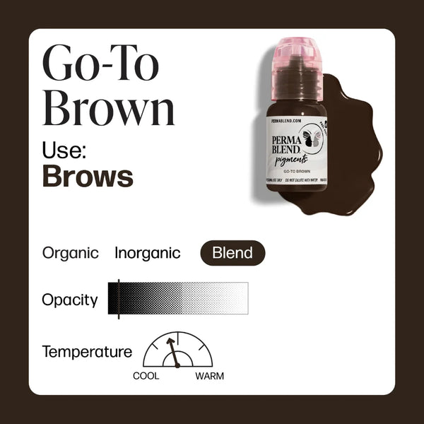 ✨NEW✨ Perma Blend Pigment - Go To Brown