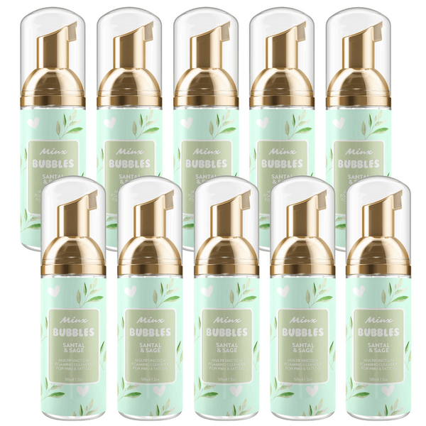 $5 Minx Bubbles PMU & Tattoo Shampoo - Santal & Sage