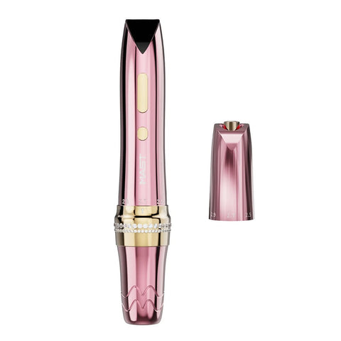 PINK RHINESTONE Special Edition Mast P60 Wireless Tattoo & PMU Machine