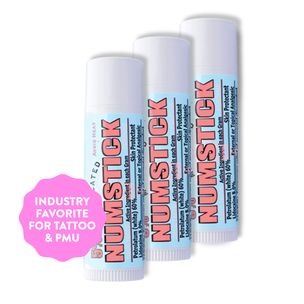 NUMSTICK - Topical Gel Stick for Tattoo & PMU