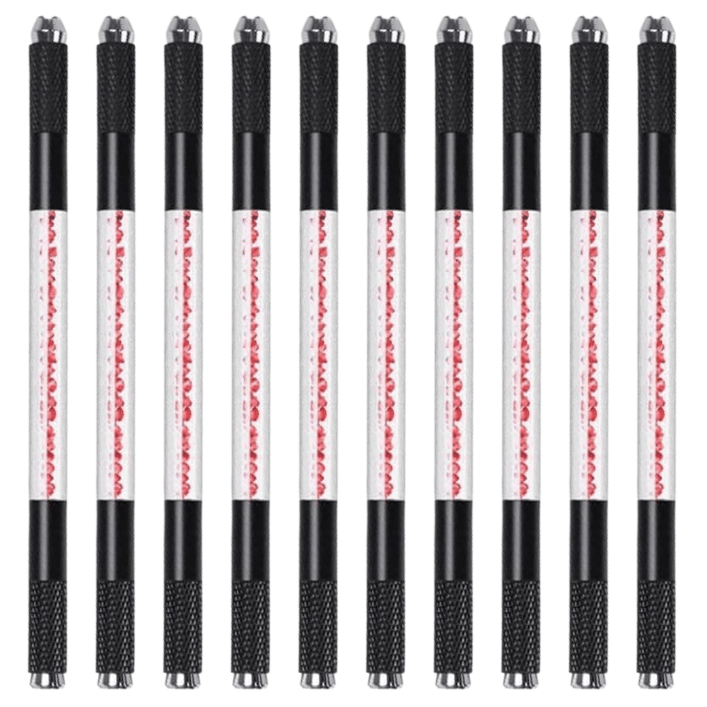 🔥BULK 10/$10! Microblading Handles Black & Red Crystal ($1 each!)