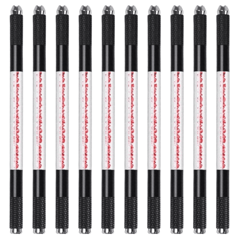 🔥BULK 10/$10! Microblading Handles Black & Red Crystal ($1 each!)