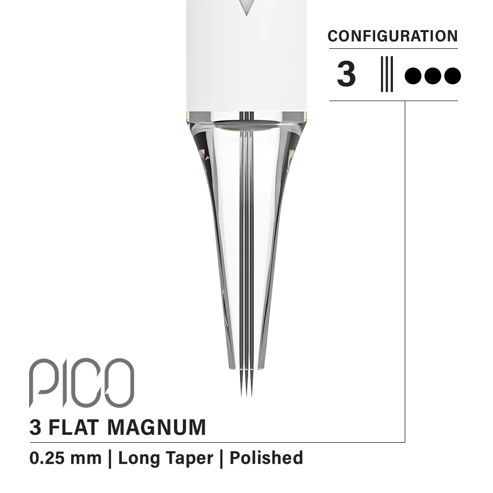 NEW Vertix PICO Permanent Makeup Cartridges - FLAT Configurations