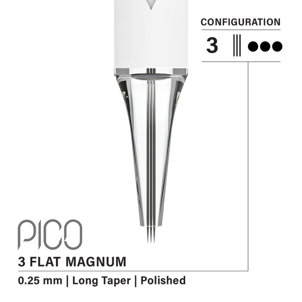 NEW Vertix PICO Permanent Makeup Cartridges - FLAT Configurations