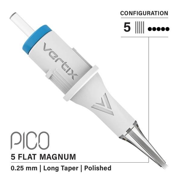NEW Vertix PICO Permanent Makeup Cartridges - FLAT Configurations