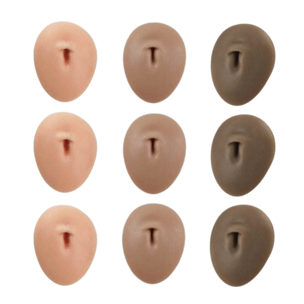70% OFF! Belly Button Navel ULTRA REALISTIC Practice Skins - SKIN SPECTRUM 9 PACK