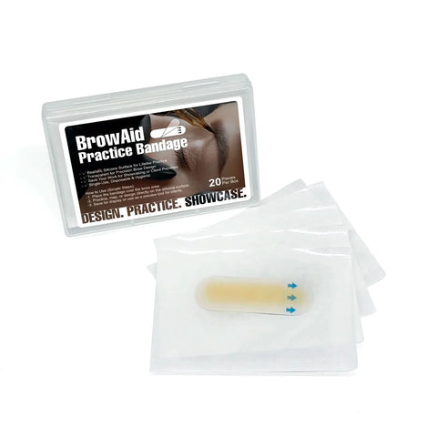 Brow Aid Silicone Practice Skin - Pack of 20