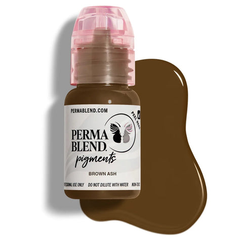 Perma Blend pigments tattoo ink brown ash pmu pigments 
