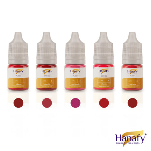 5ml Hanafy Pigments - PASSION LIPS Mini Set