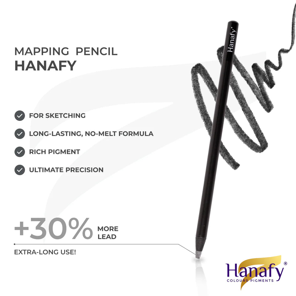 Hanafy PMU Pencil - WHITE