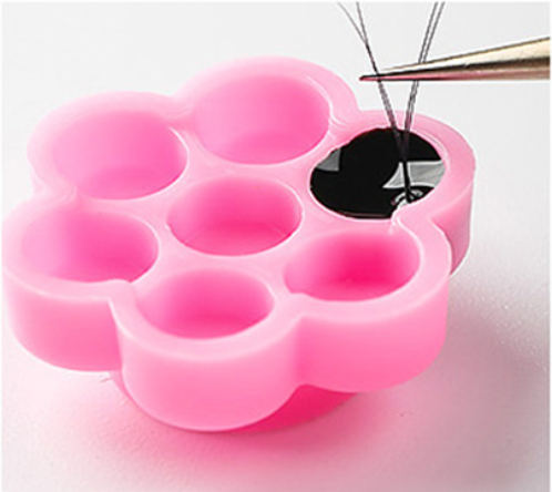 75% OFF! Pink Honey Comb Lash Glue Tray Wells