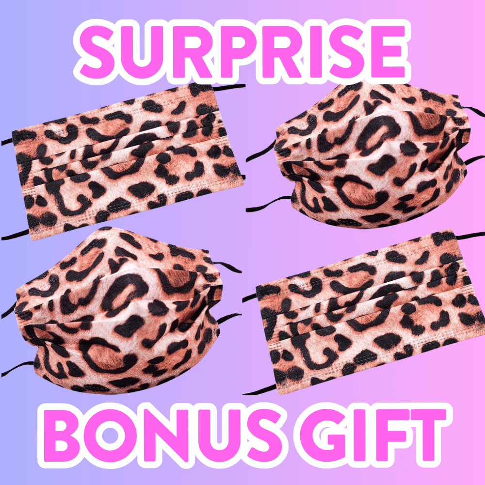 💕🌈 BONUS GIFT - BONUS LEOPARD MASKS (limit 1 per order)