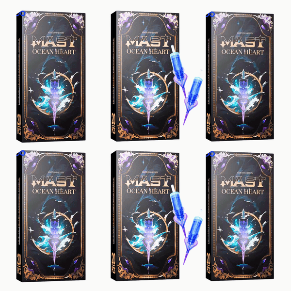 🔥6 Boxes/$120! OCEAN HEART Mast Pro Tattoo & PMU Cartridges ($1 per cartridge)