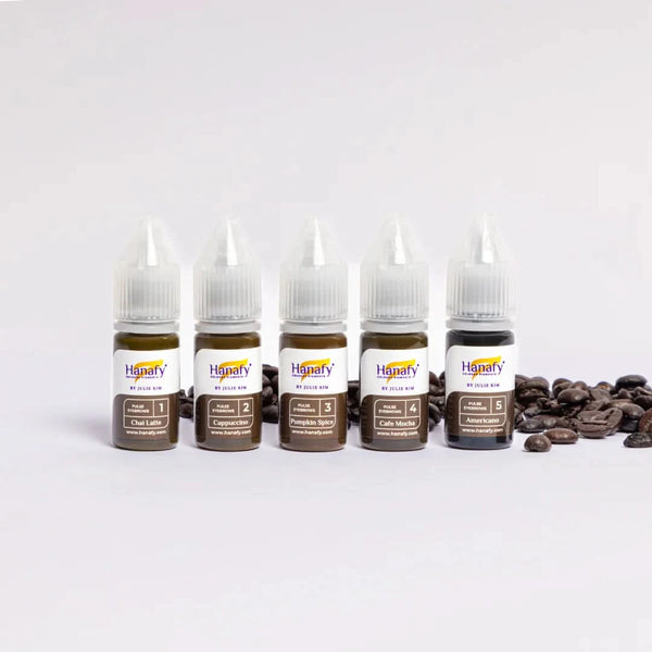 10ml FULL SET Pulse Eyebrows By Julie Kim x Hanafy Pigments