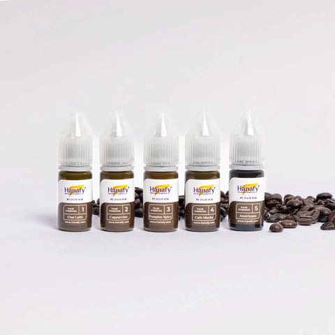10ml FULL SET Pulse Eyebrows By Julie Kim x Hanafy Pigments