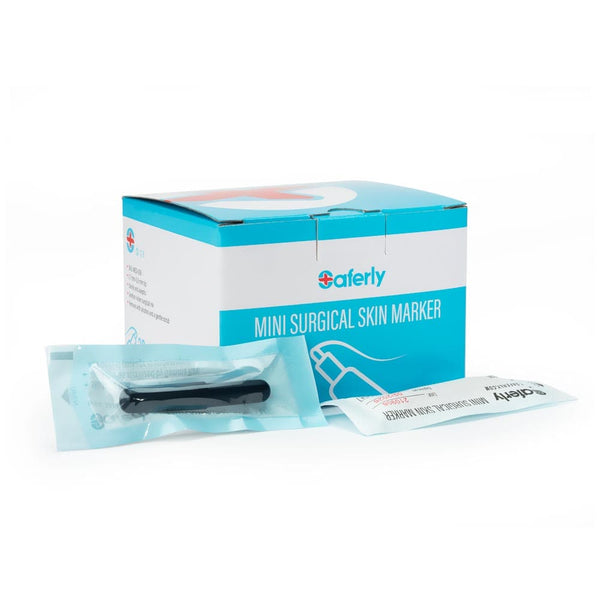 WHITE INK - Sterilized Mini Surgical Markers - Bulk Box of 30
