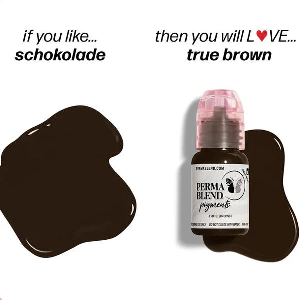 SCHOKOLADE - BROWDADDY x PERMABLEND GOLD COLLECTION Single Pigments