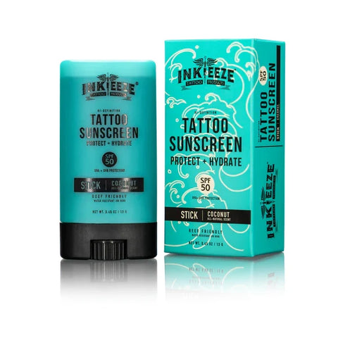 INK-EEZE Hi-Definition Tattoo Sunscreen Stick SPF 50
