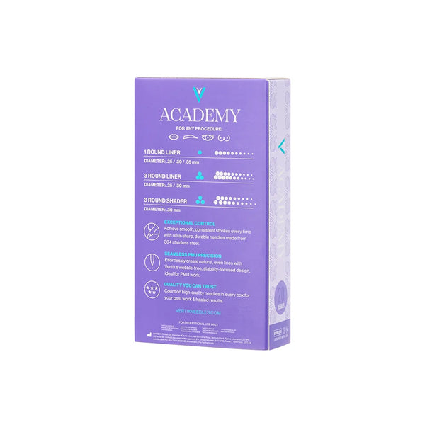 NEW VERTIX ACADEMY Permanent Makeup Cartridges