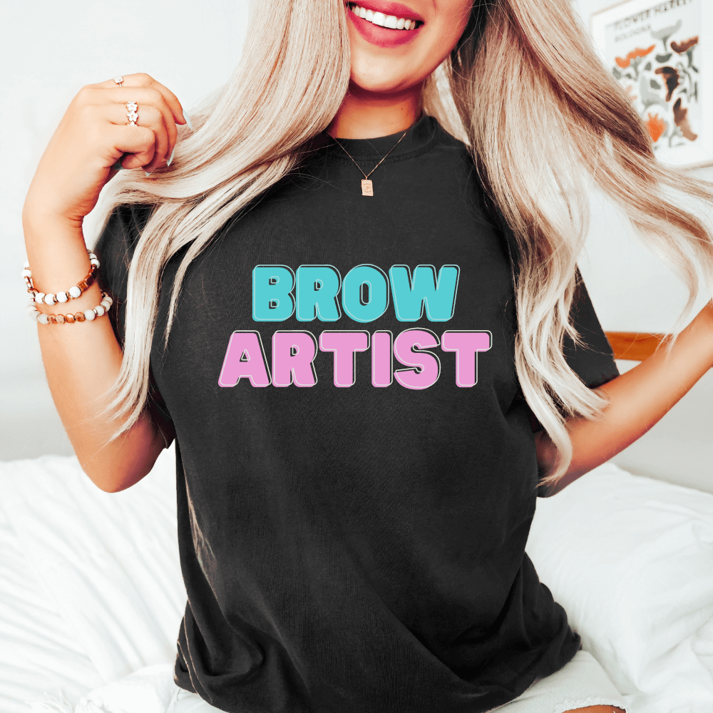 Brow Artist T-Shirt - Black
