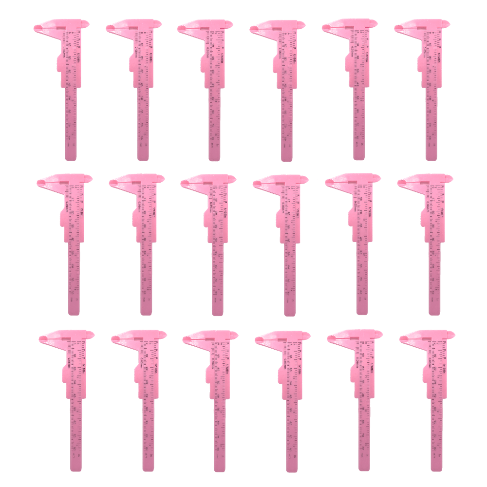 BULK Mini Calipers - Set of 18 Pastel Pink