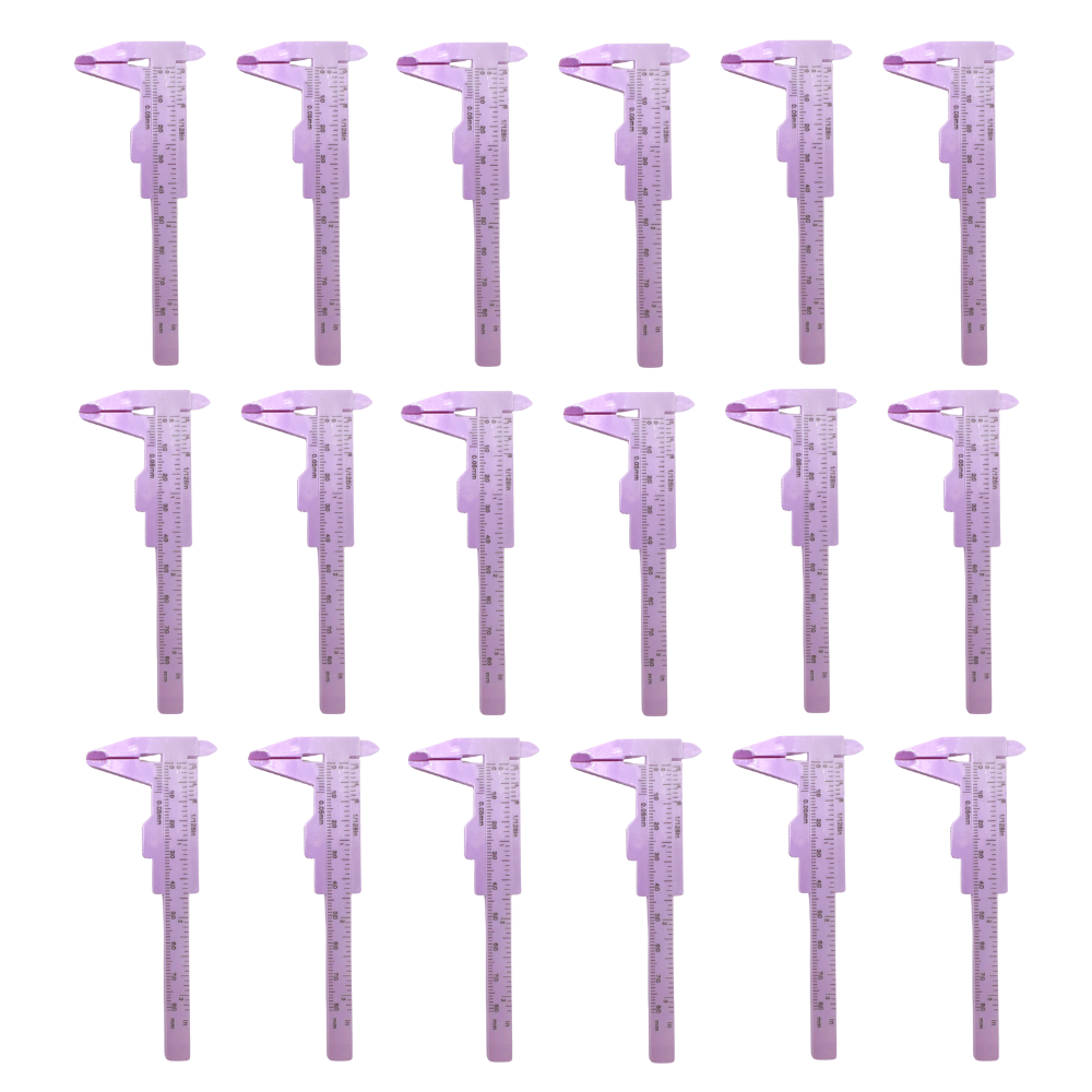 BULK Mini Calipers - Set of 18 Pastel Purple