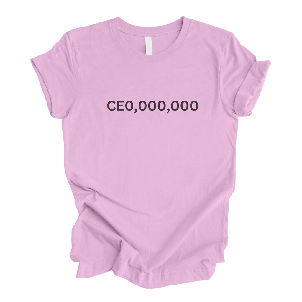 25% OFF! CEO,OOO,OOO T-Shirt - Blush