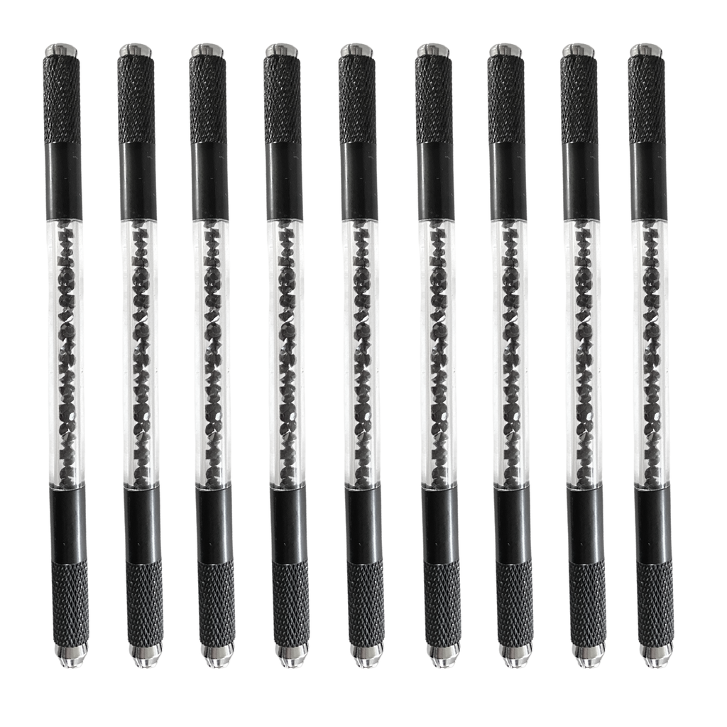 10/$25! BLACKOUT Dual Ended Crystal Microblading Tools