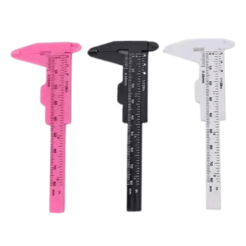 75% OFF! MINI 3 Pack Measurement Calipers - Pink, Black, White