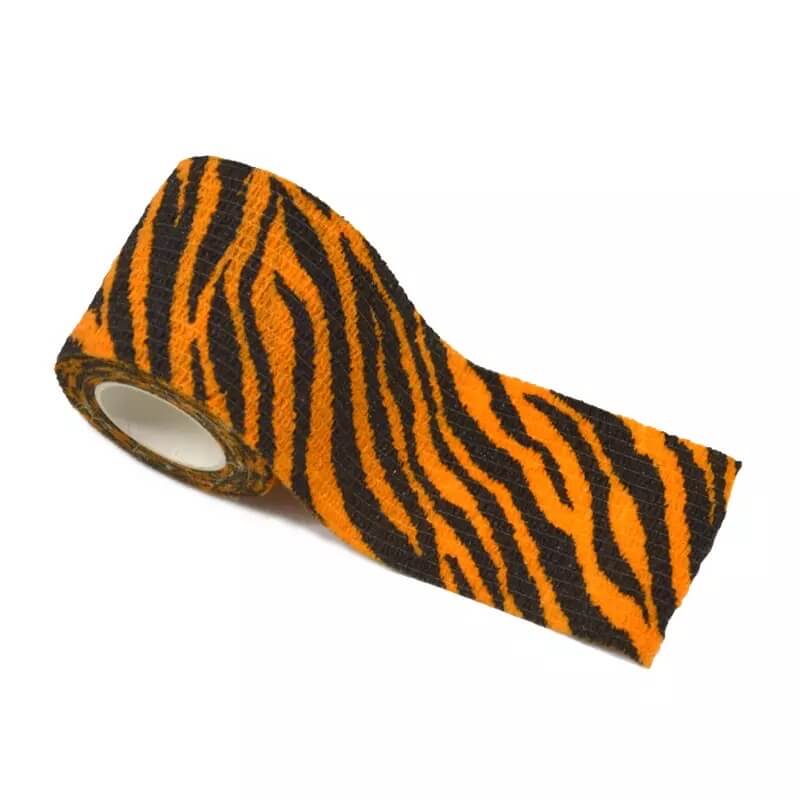 50% OFF Orange Tiger Stripe Hand Piece Wrap