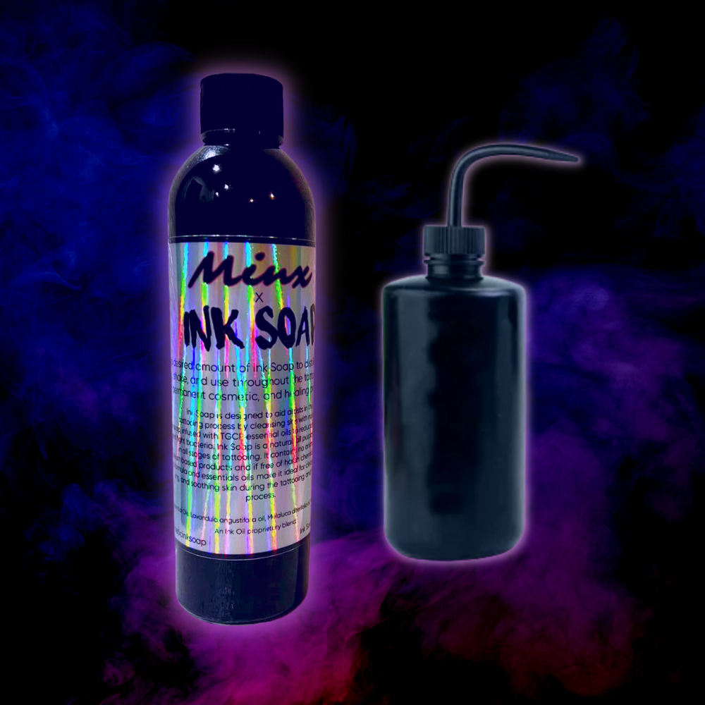 BLACK SPECIAL EDITION 🖤  MINX x INK SOAP + FREE BONUS Squeeze Bottle