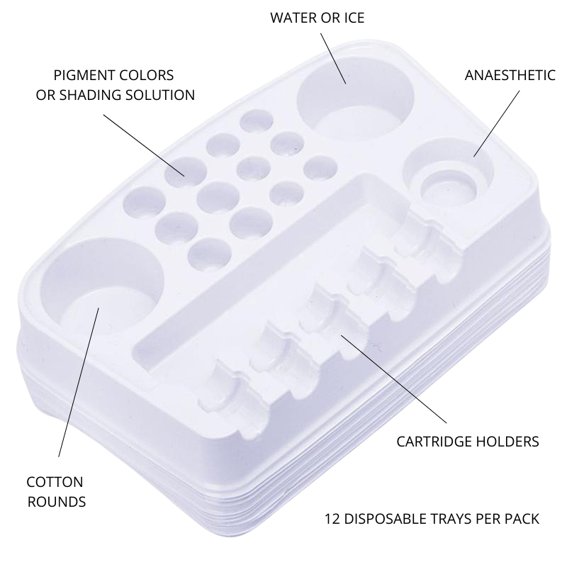 DISPOSABLE Procedure Workstation Trays - Pack of 12