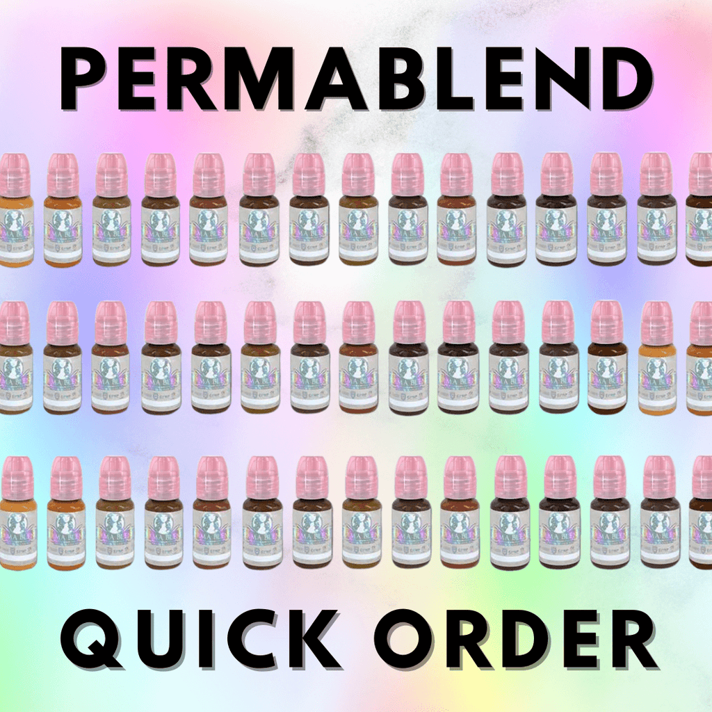 Permablend Pigments - SINGLE BOTTLE Quick Order