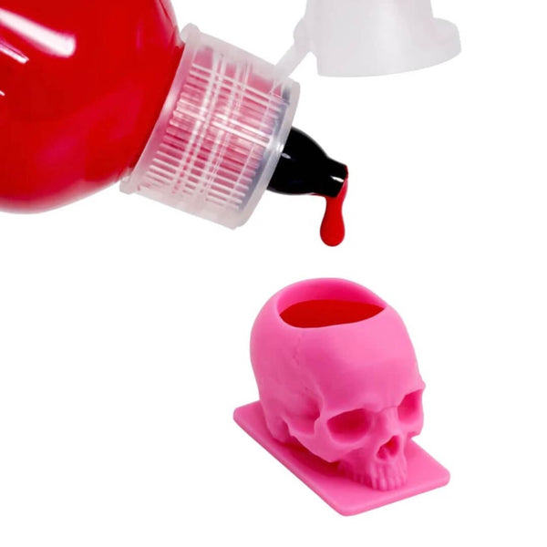 40% OFF! Pink & White Skull Pigment Cups - Pack of 50