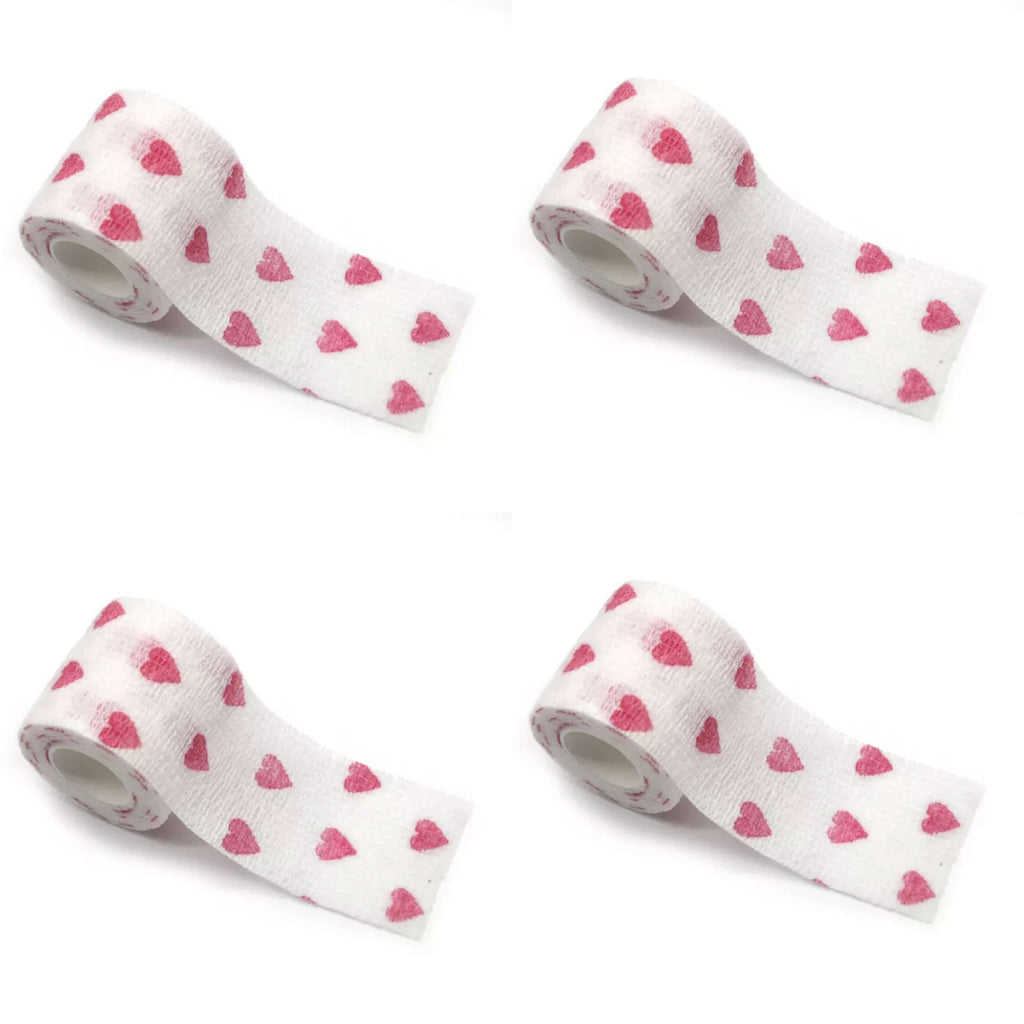 50% OFF! Hearts 4 Pack Hand Piece Wrap