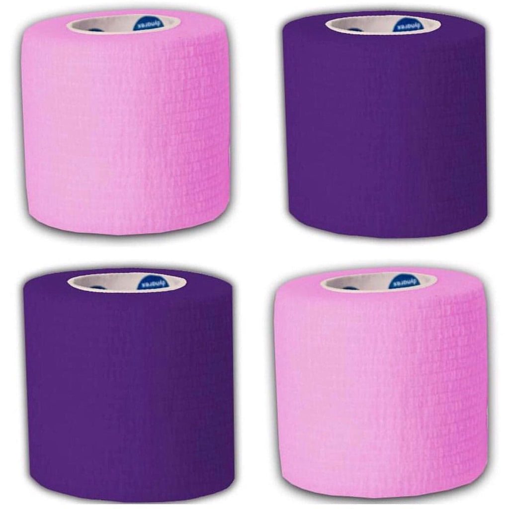 4 Pack PINK + PURPLE Hand Piece Wrap