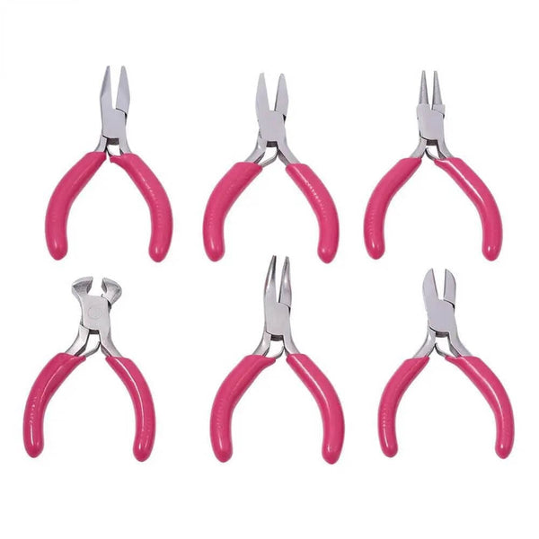 Pink Permanent Jewelry Plier Kit w/Storage Case