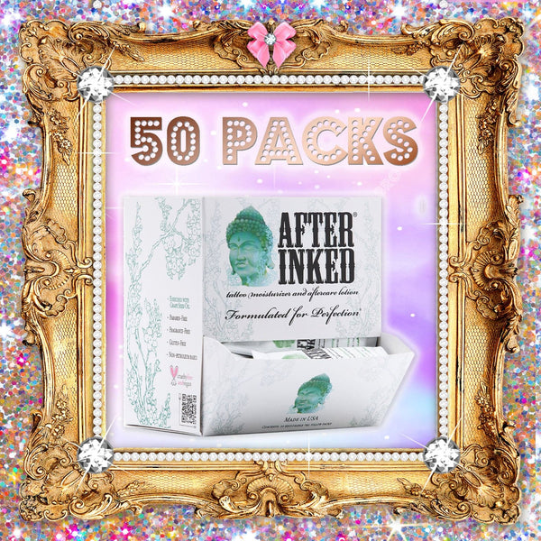 30% OFF! After Inked Moisturizer Pillow Packs - Set of 50