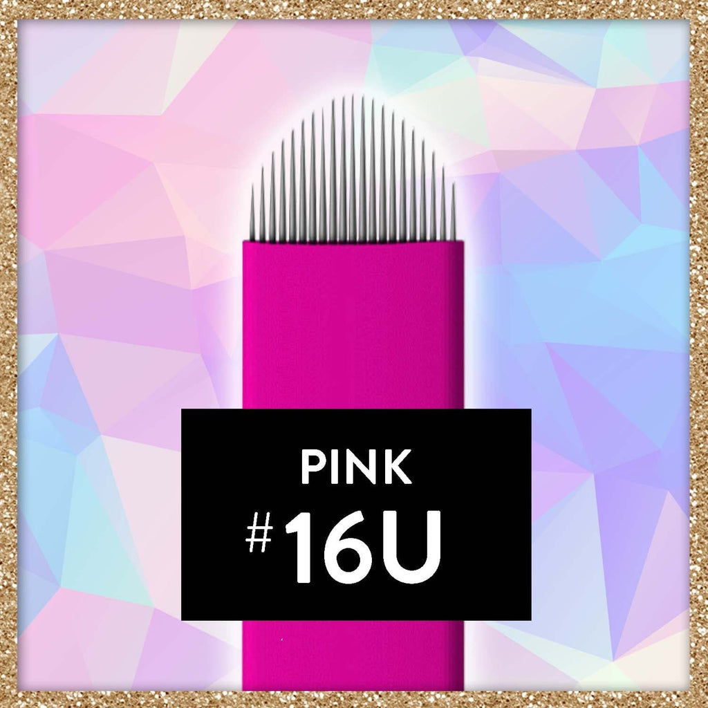 $1 Pink Collection Microblades 16U